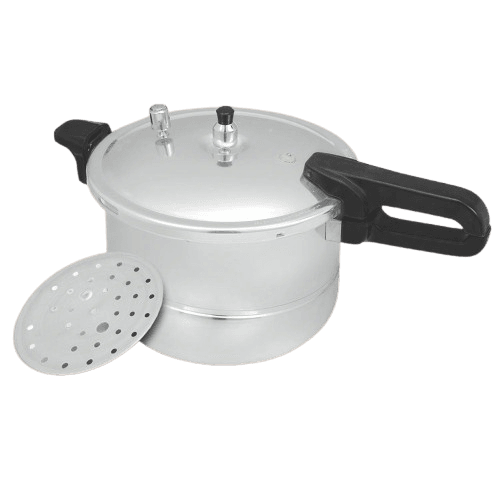 CHEF Aluminum Pressure Cooker & Steamer 1305 Model