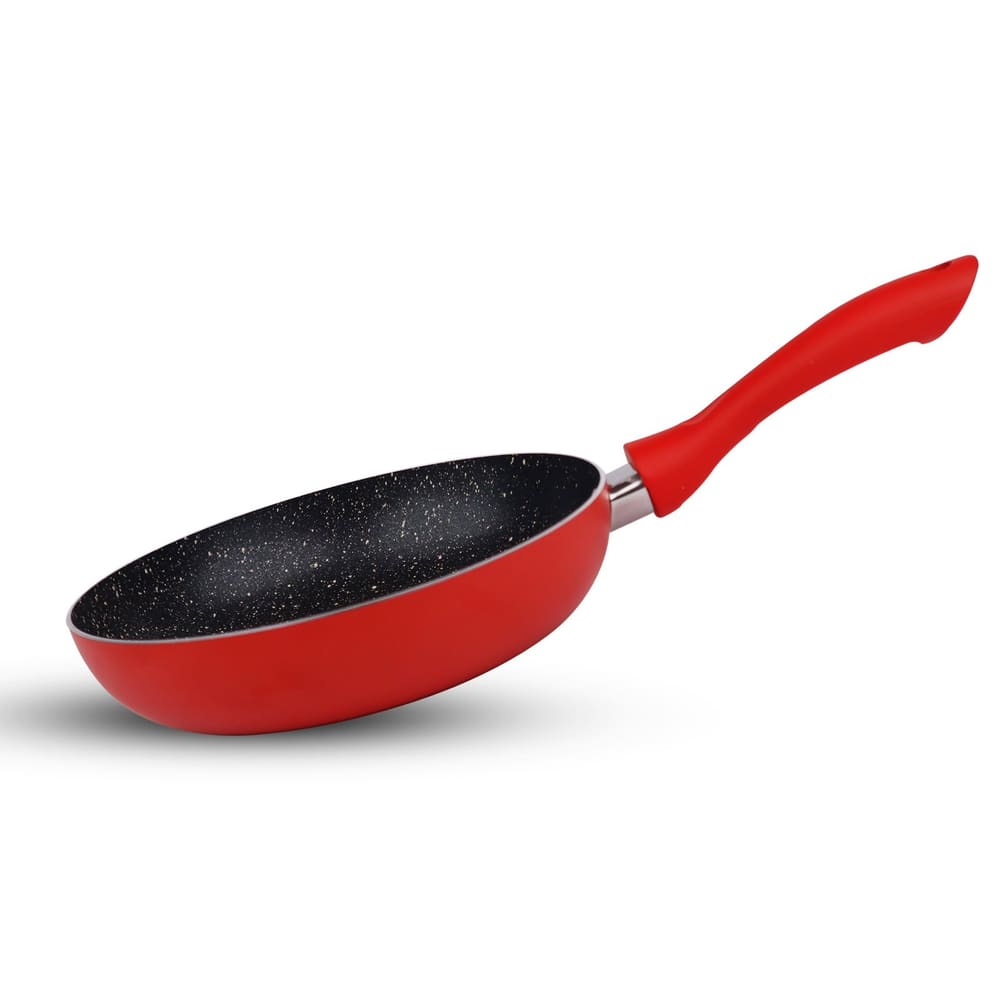 Chef Granito Series 3 Layer Marble Coating Nonstick Fry Pan – RED