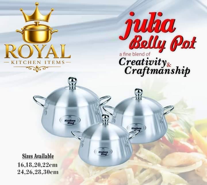KK COOKING POTS BELLY POT (Julia)